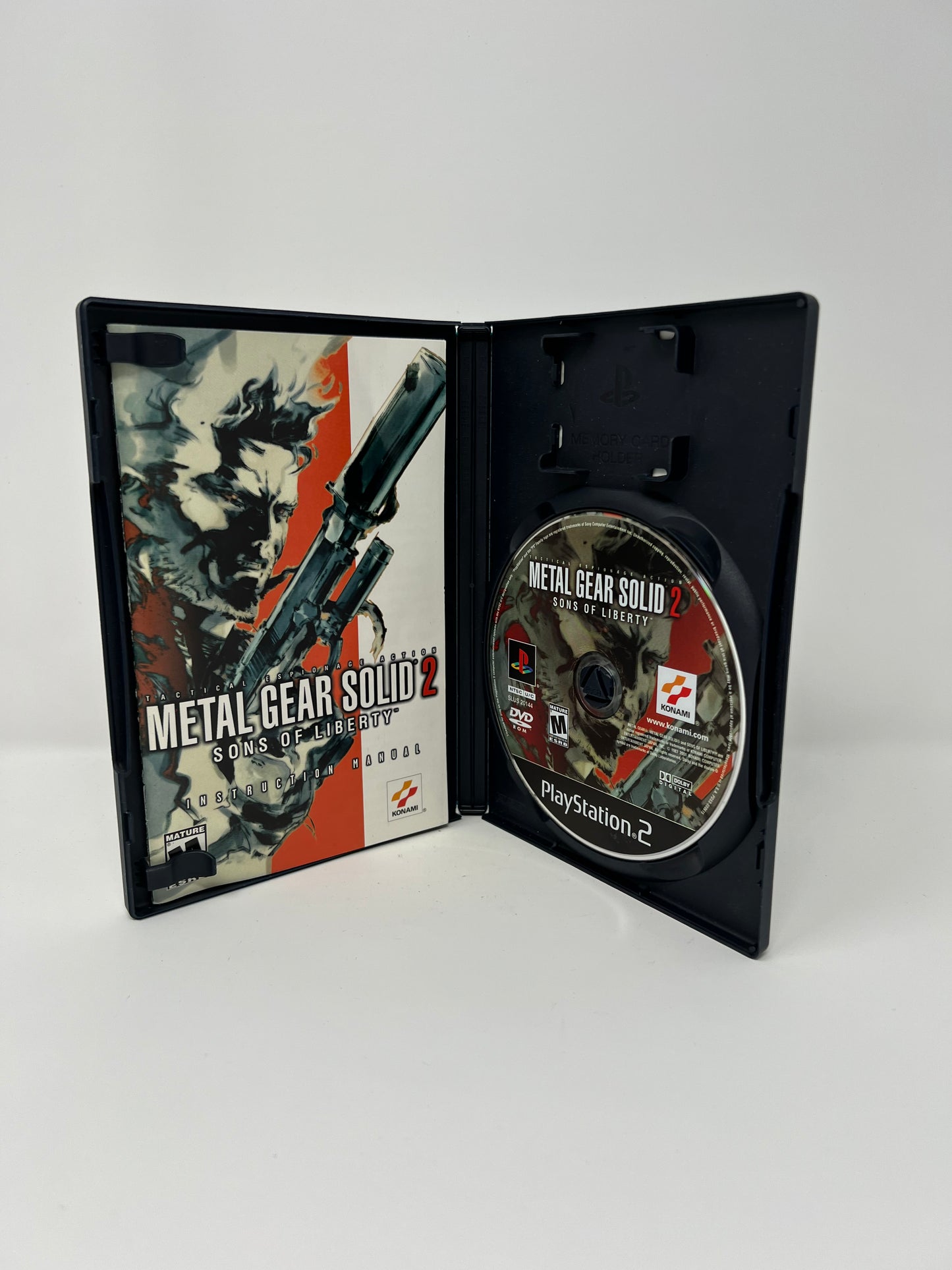 Metal Gear Solid 2 Sons Of Liberty - PS2 Game - Used