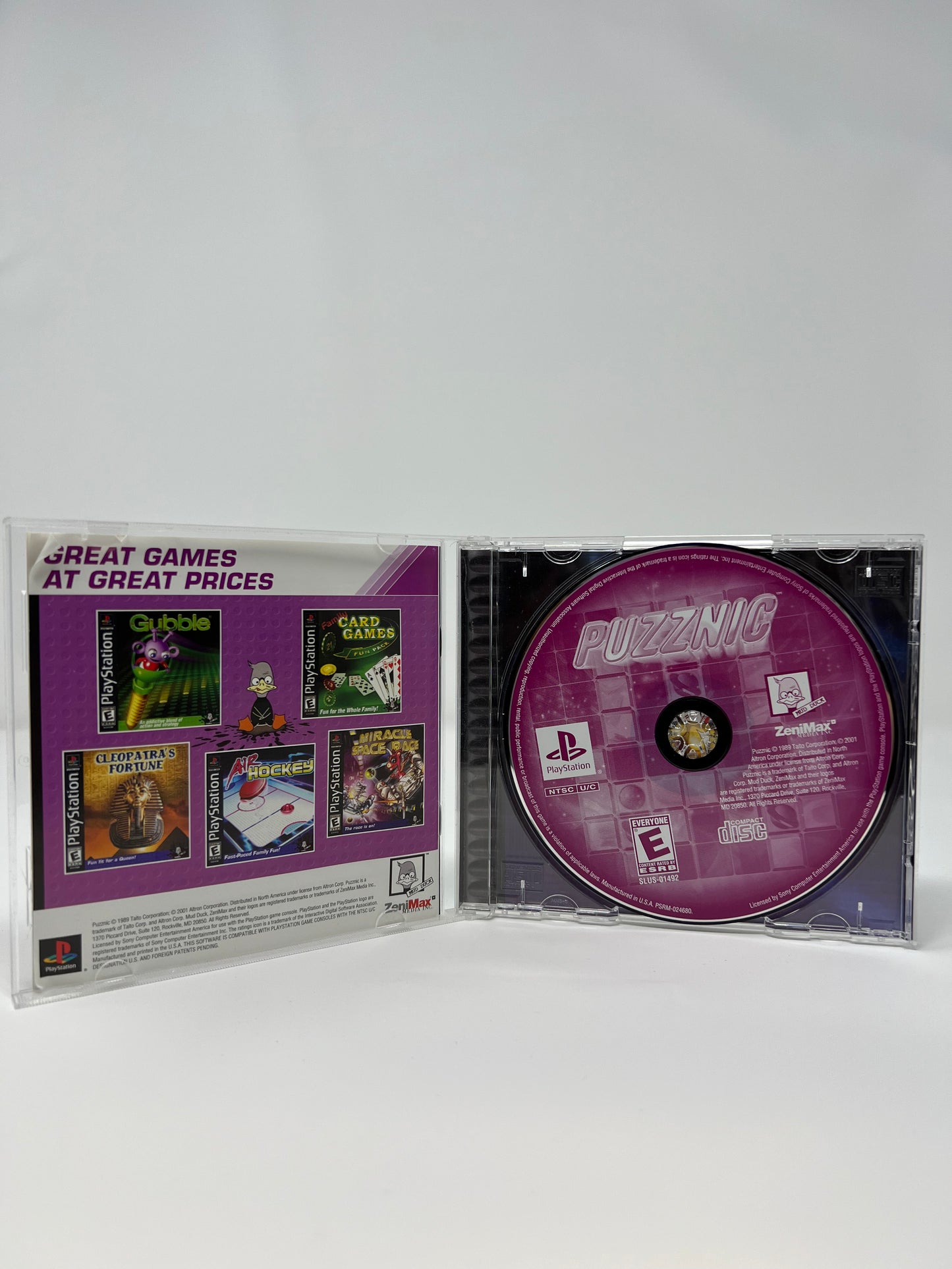 Puzznic - PS1 Game - Used