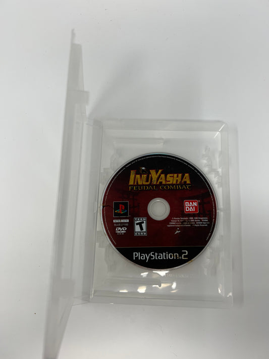 Inuyasha Feudal Combat - PS2 Game-Used