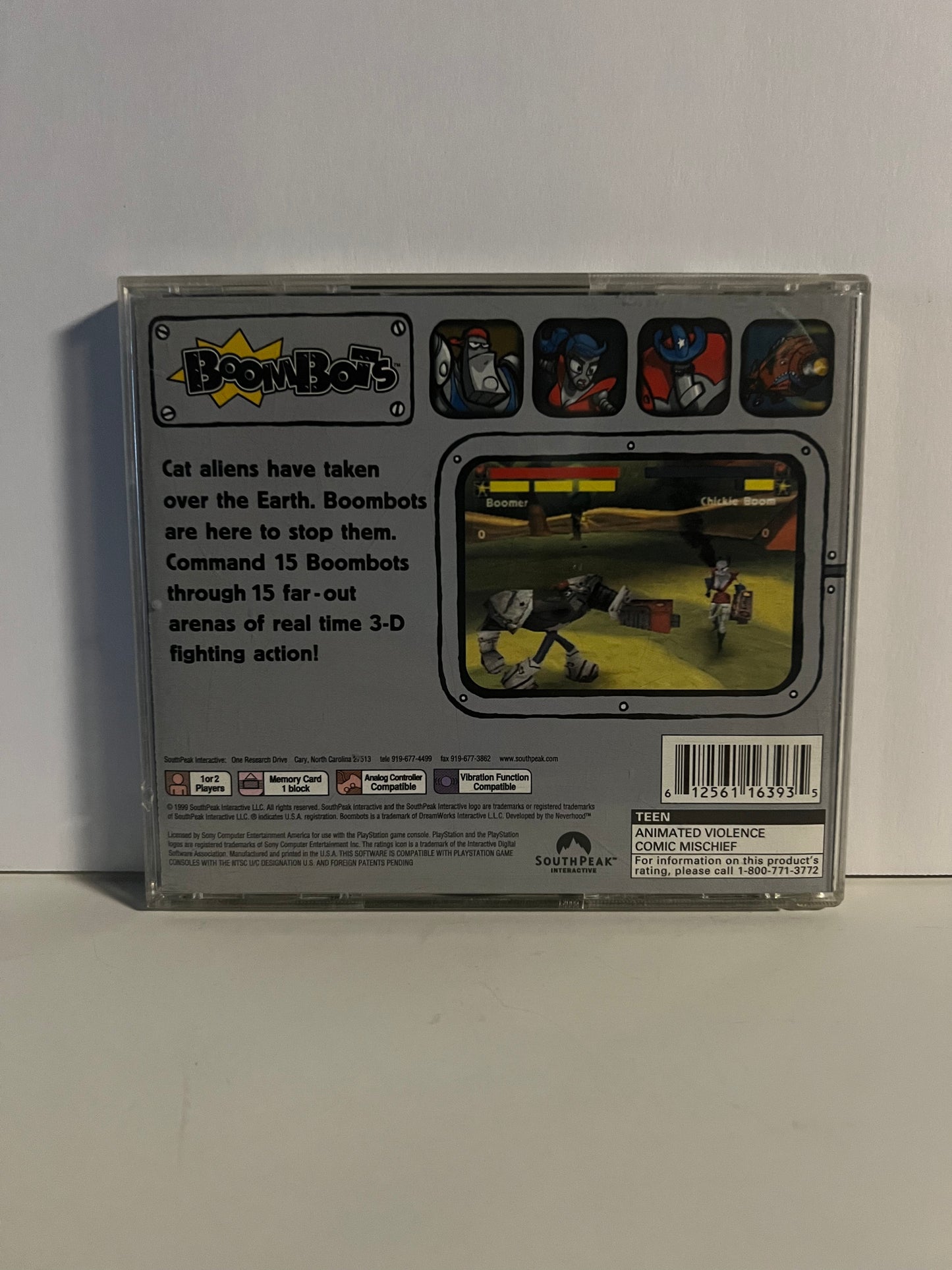 BoomBots - PS1 Game - Used