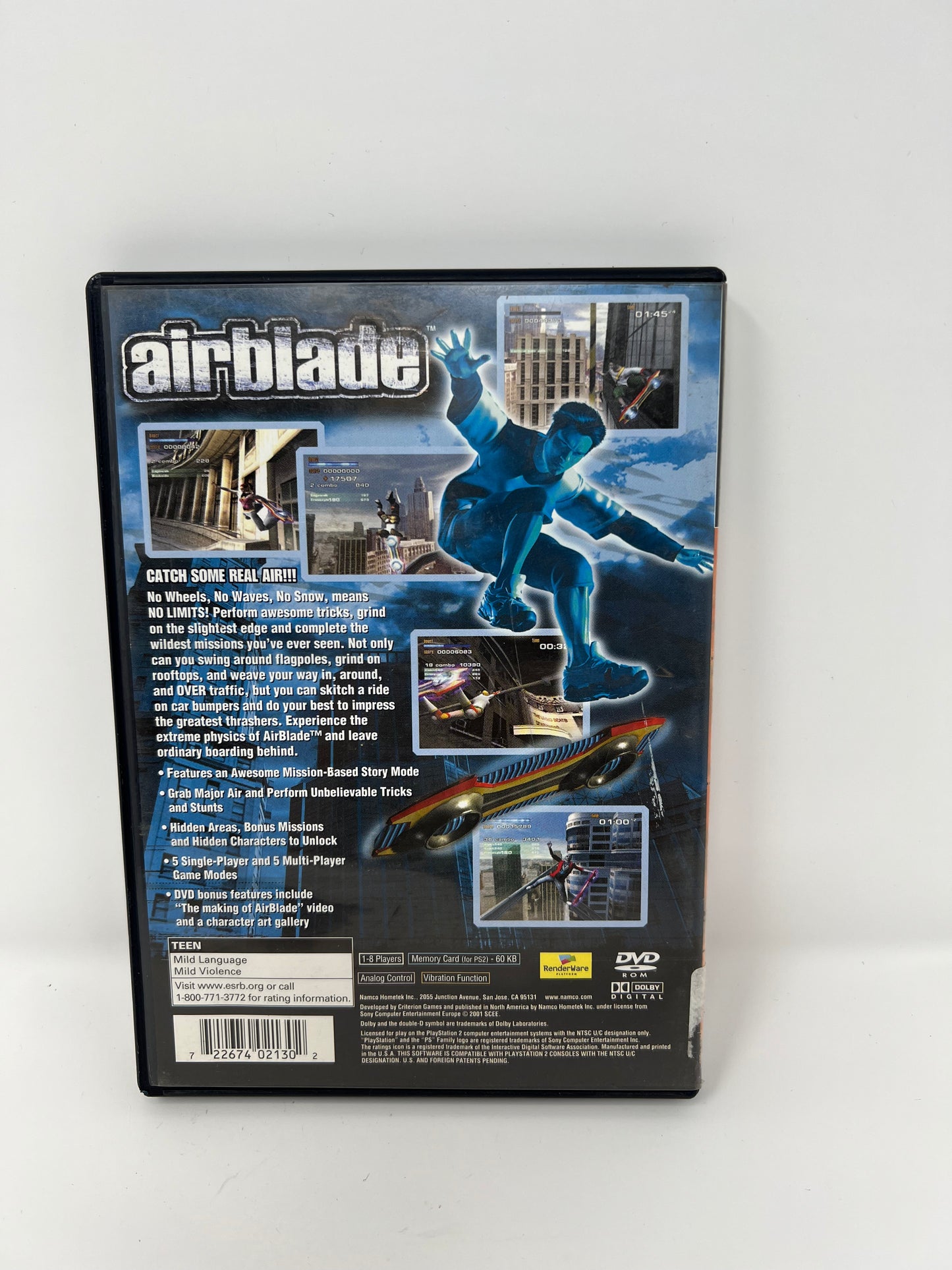 Airblade - PS2 Game - Used