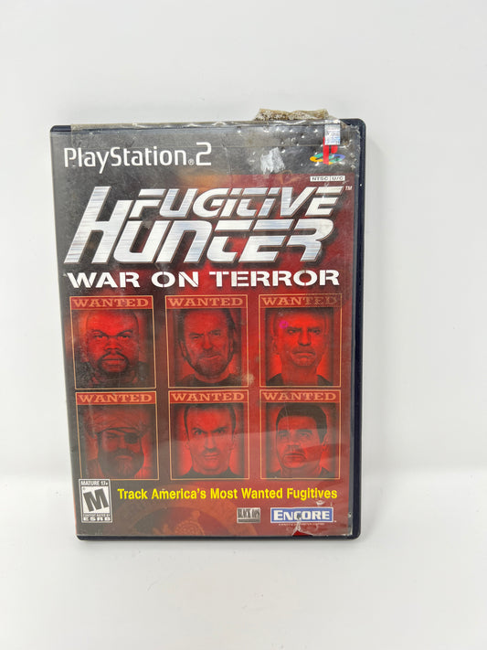 Fugitive Hunter War on Terror - PS2 Game - Used