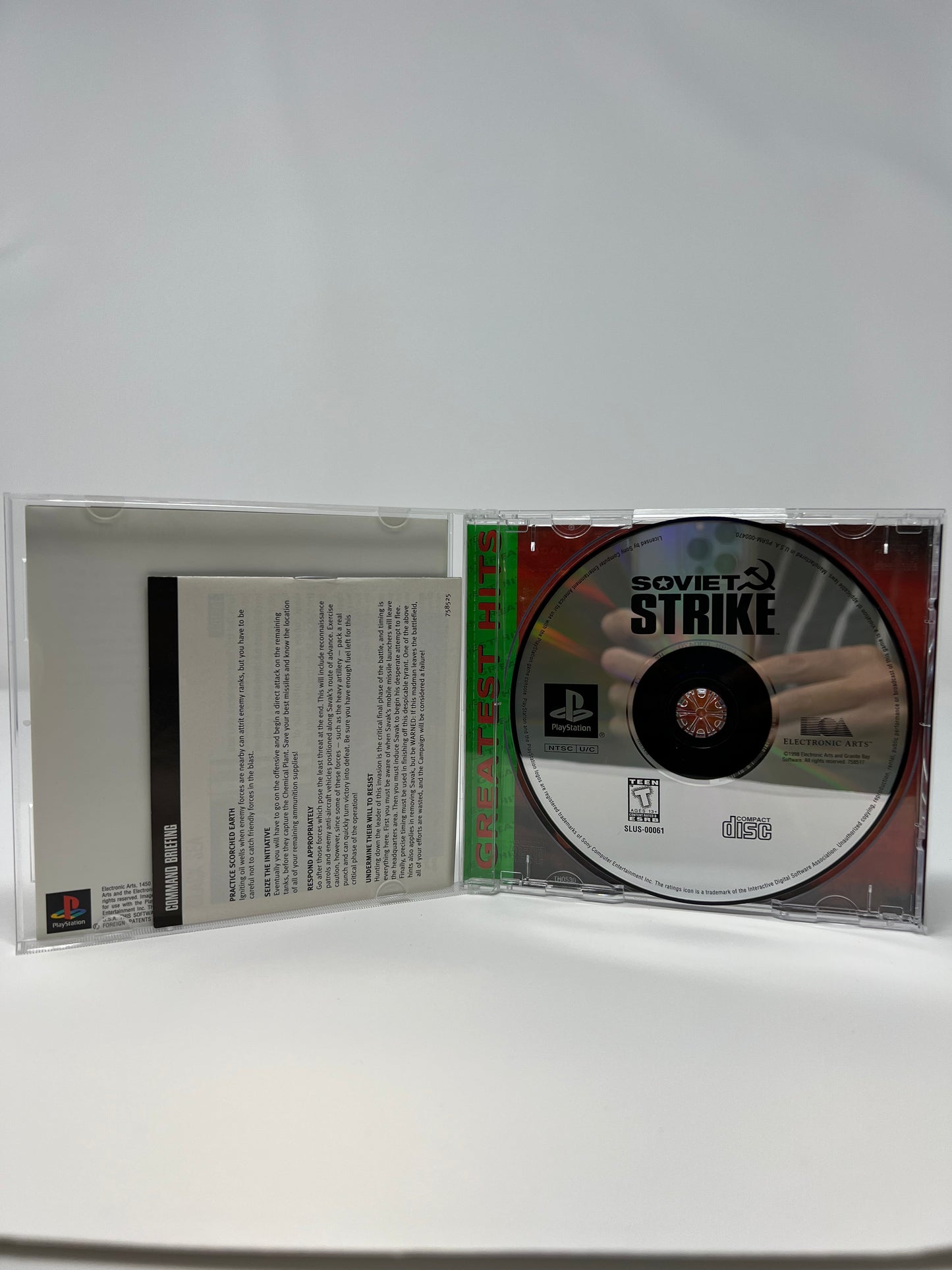 Soviet Strike - PS1 Game - Used