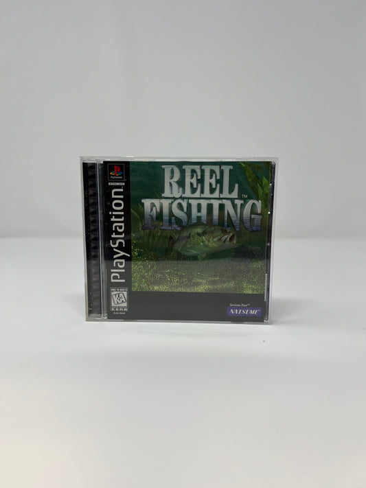 Reel Fishing - PS1 Game - Used