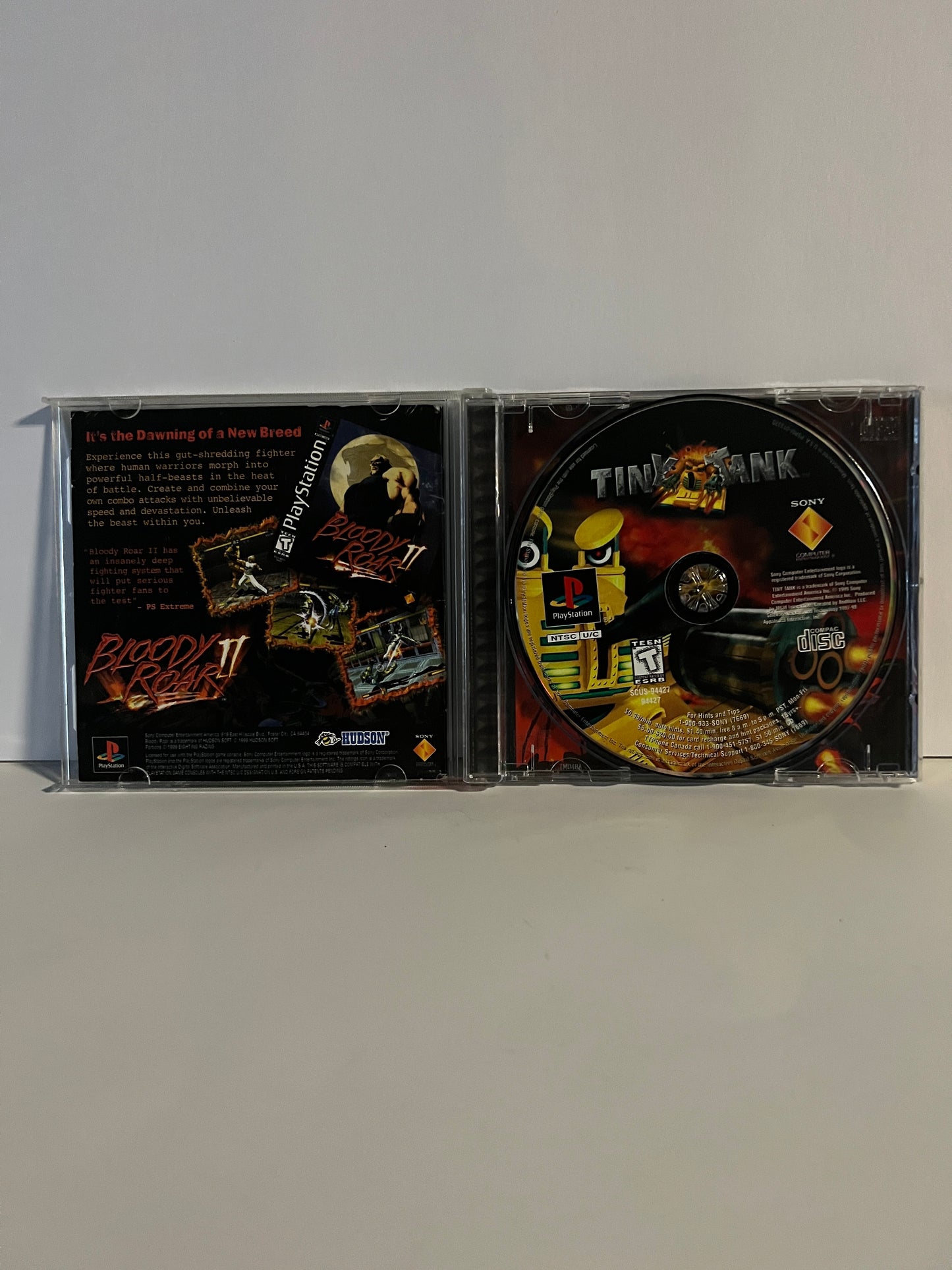Tiny Tank - PS1 Game - Used