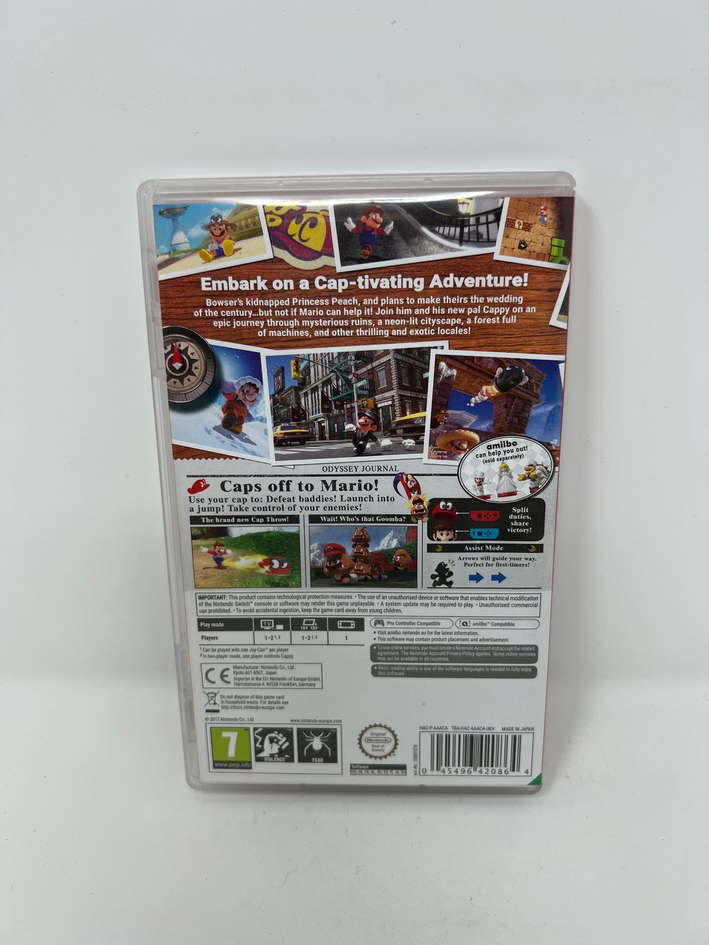 Super Mario Odyssey - Switch - Used