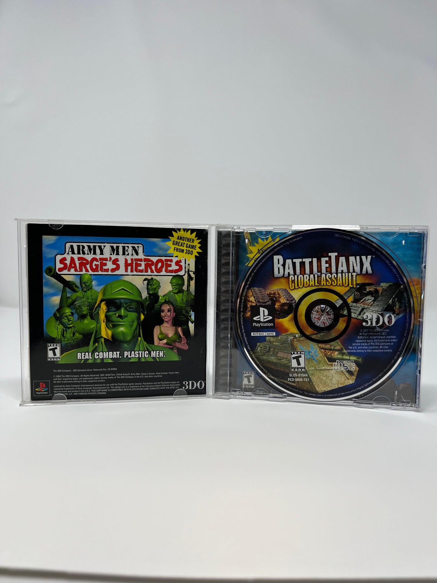 Battle Tanx Global Assault - PS1 Game - Used