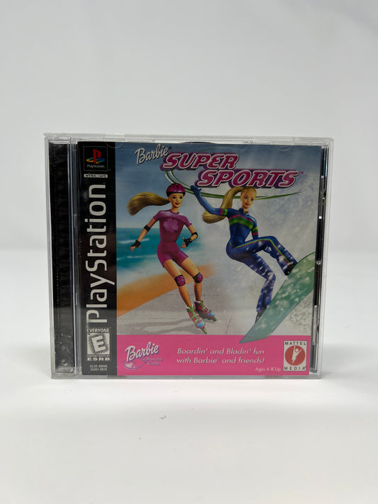 Barbie Super Sports - PS1 Game - Used