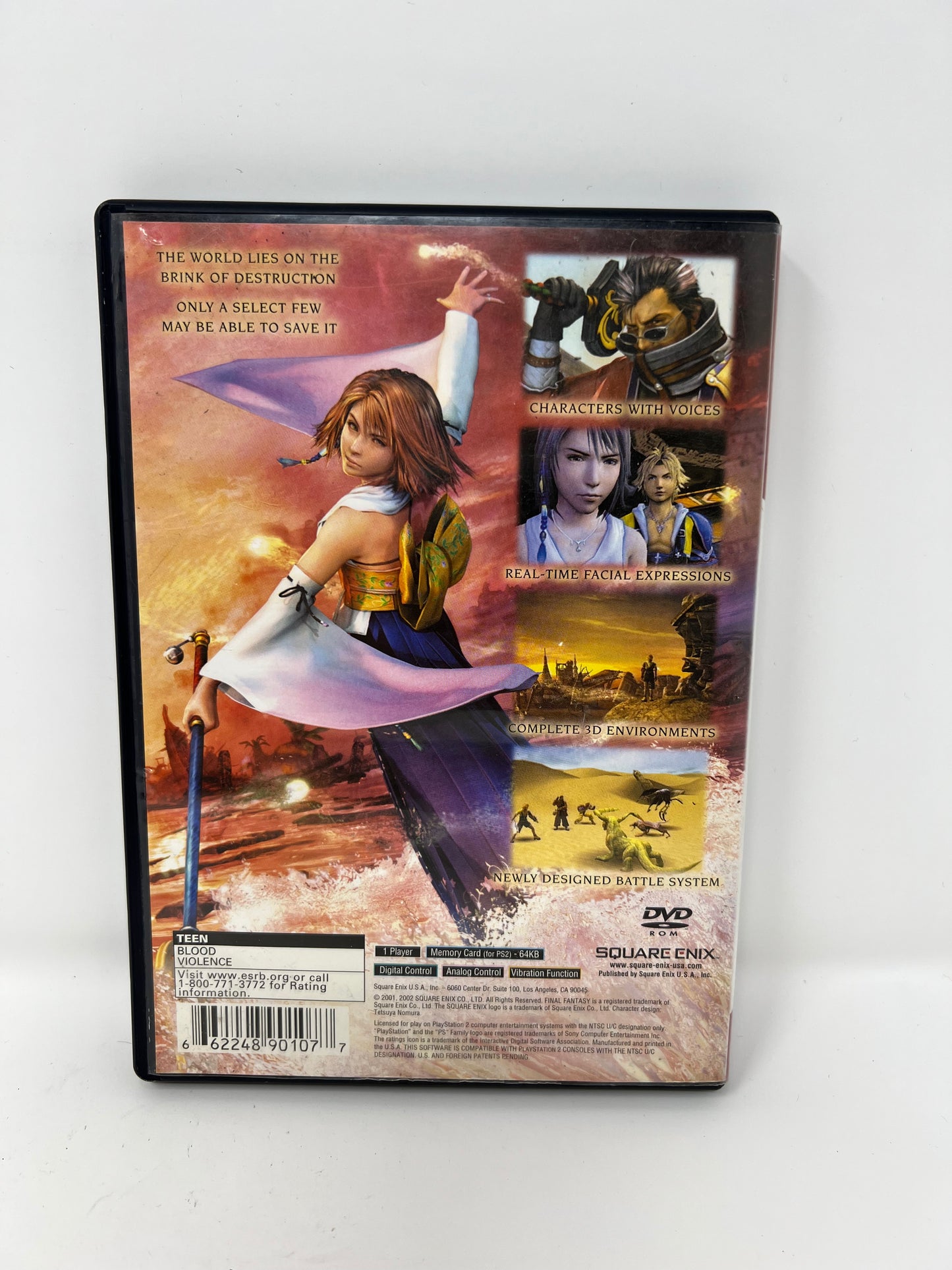 Final Fantasy X (Greatest Hits) - PS2 Game - Used