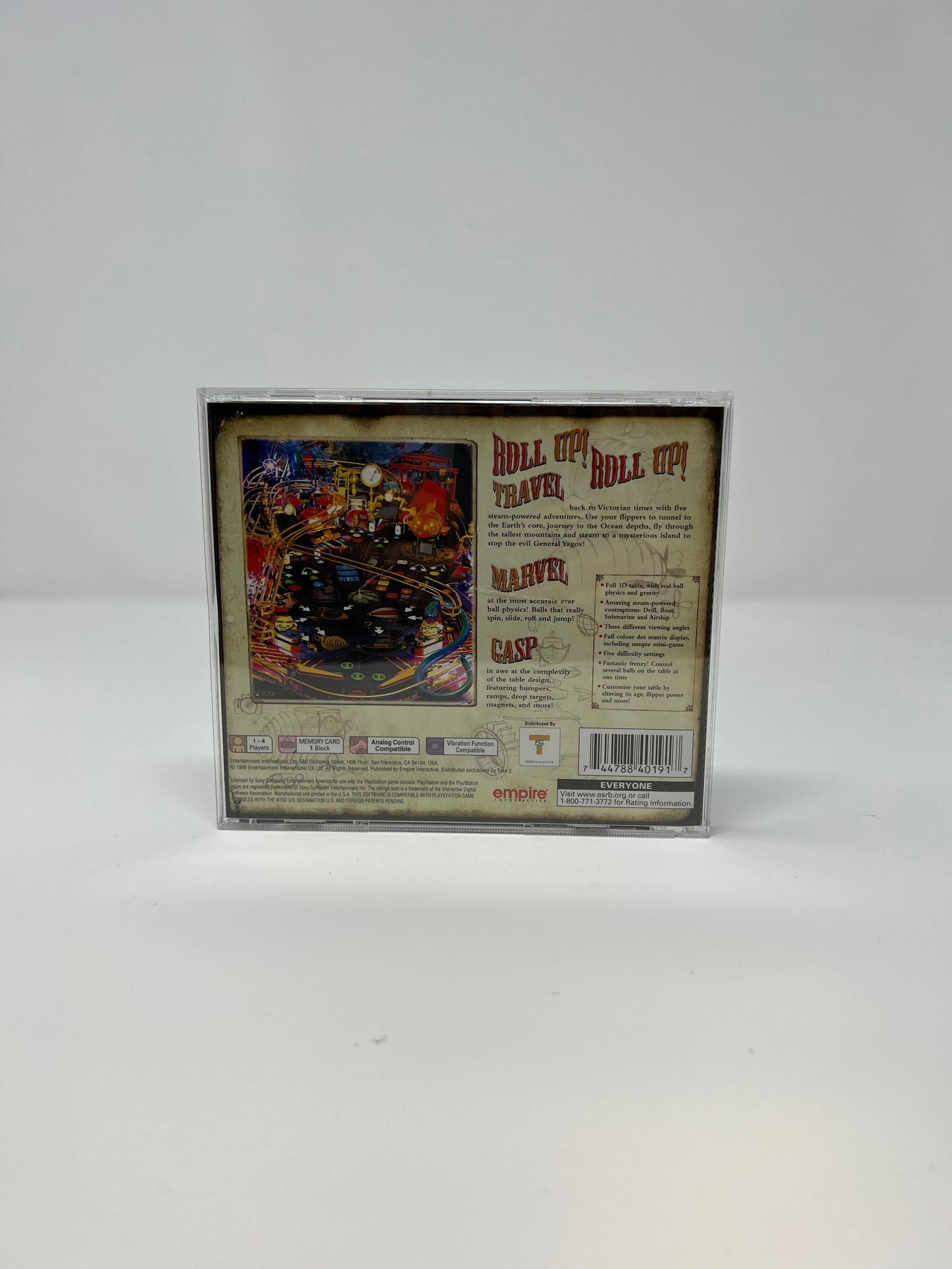 Pro Pinball Fantastic Journey - PS1 Game - Used