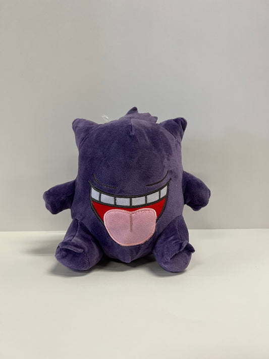 Chibi Gengar Eyes Closed Pokemon Plushy