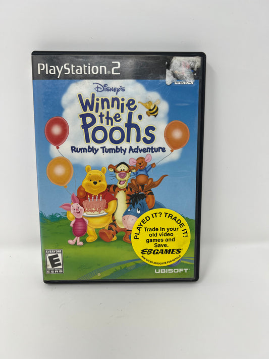 Disney's Winnie the Pooh's Rumbly Tumbly Adventure - PS2 Game - Used