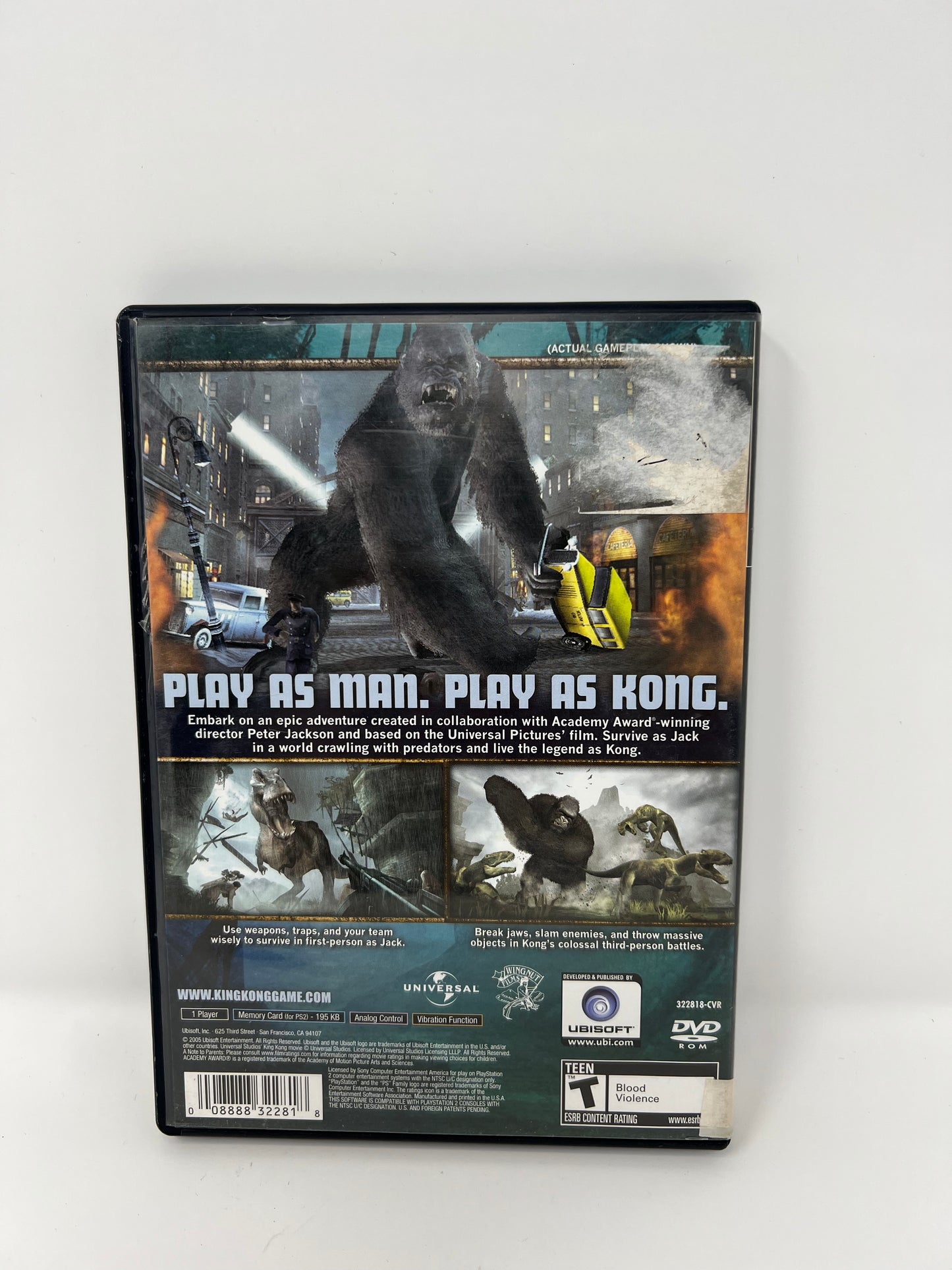 Peter Jackson's King Kong - PS2 Game - Used