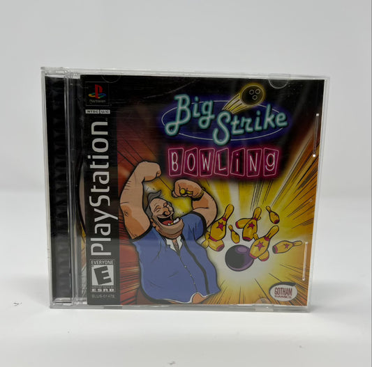 Big Strike Bowling - PS1 Game - Used