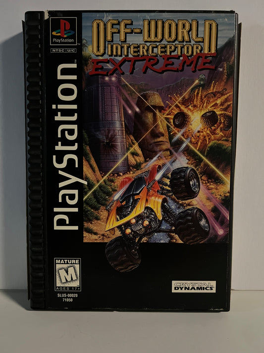 Off-world Interceptor Extreme - PS1 Game - Used