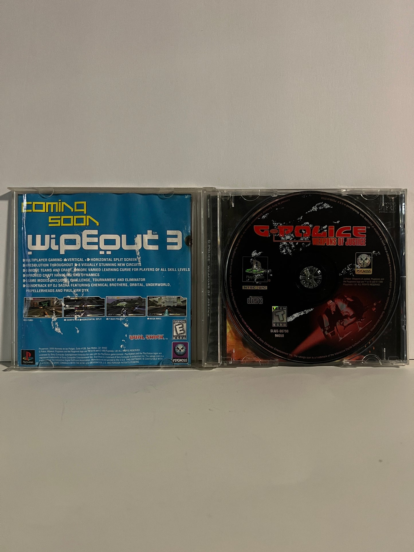 G-Police, Weapons of Justice - PS1 Game - Used