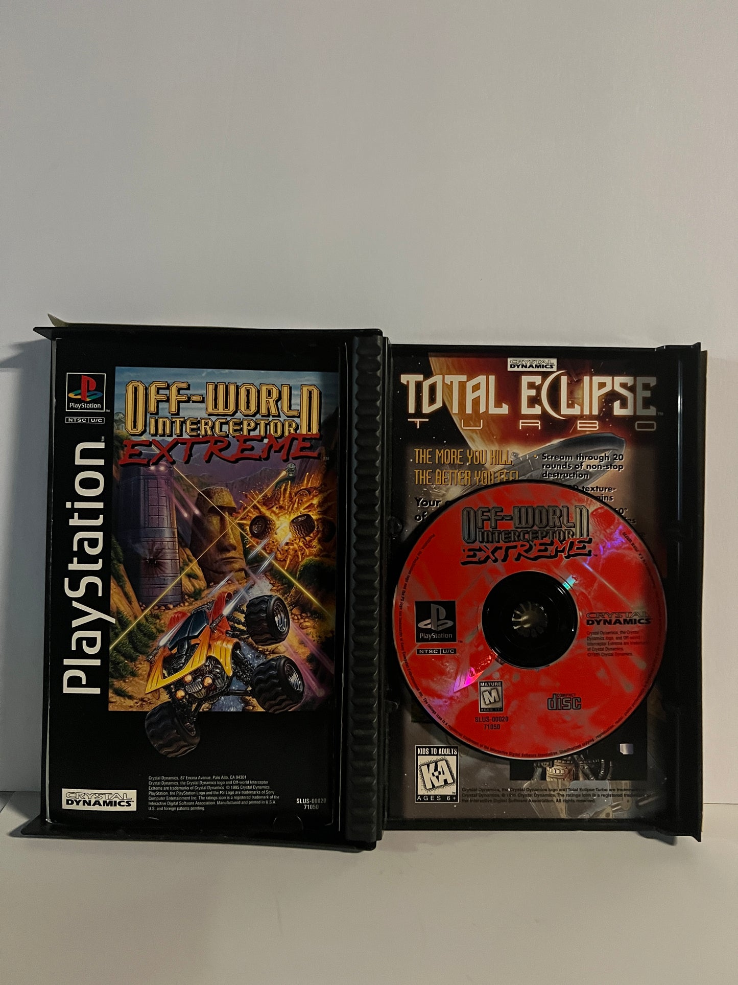 Off-world Interceptor Extreme - PS1 Game - Used
